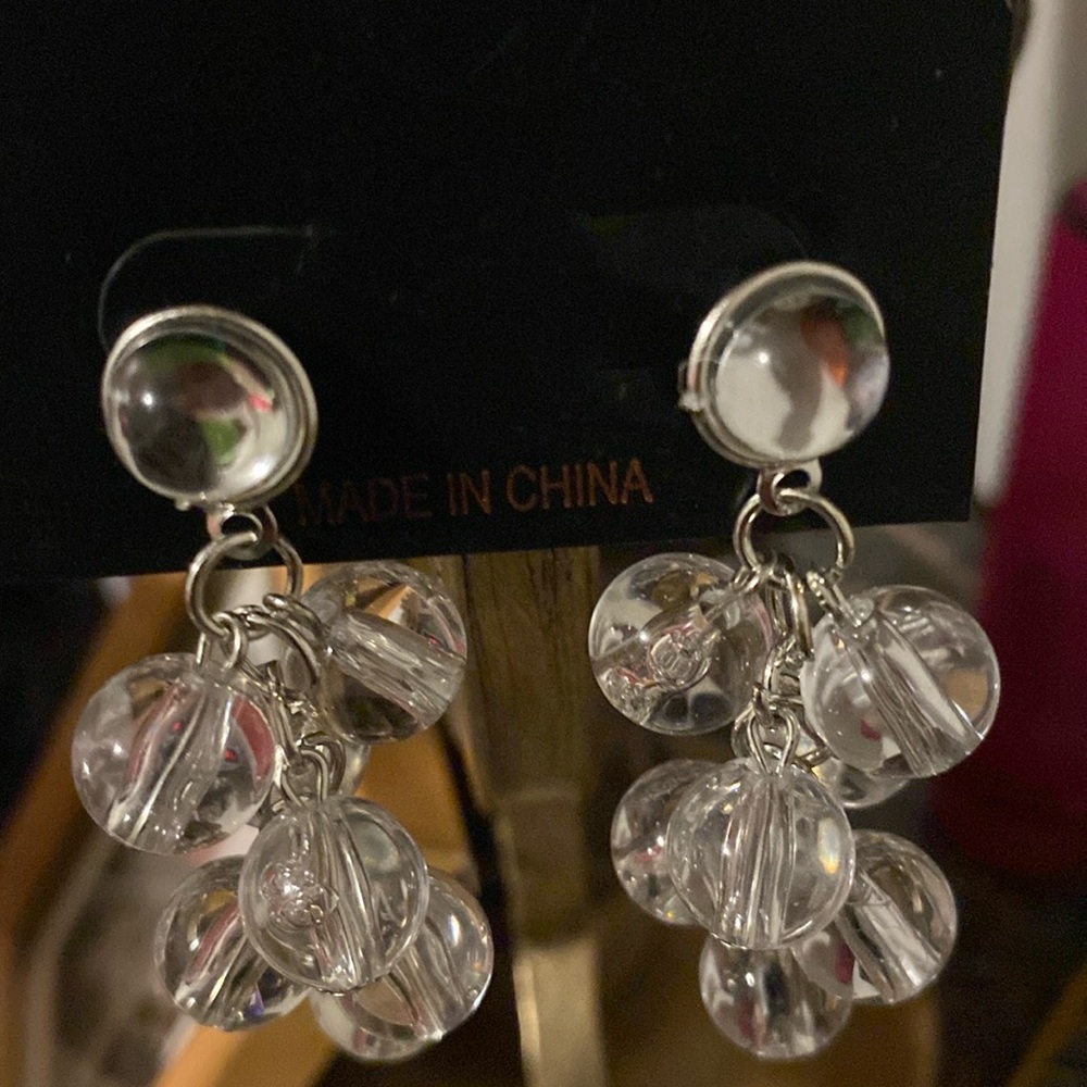 Hanging earrings